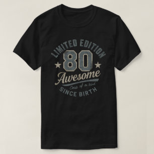 Un des 80ème T-shirt graphique Vintage