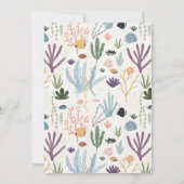 Un des deux Invitations de l'anniversaire de la me (Dos)