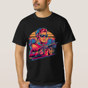 un design de t-shirt audacieux et dynamique