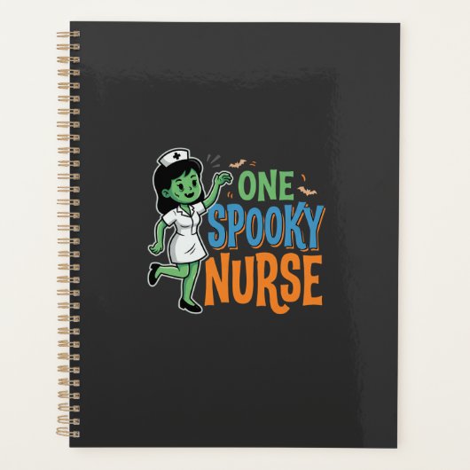 Un design d'Halloween d'infirmière effrayant (Devant)