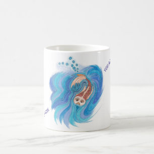 Un design FISH complexe sur un mug