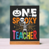 Un design Halloween d'enseignant effrayant_1 (Neutre)
