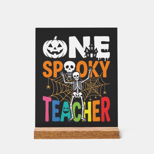 Un design Halloween d'enseignant effrayant_1 (Recto)