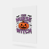 Un design ludique avec une sorcière citrouille ave (Angle)