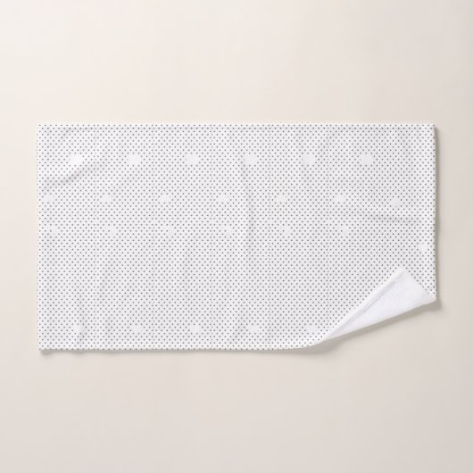 Un design moderne avec une combinaison de w (Serviette à main)