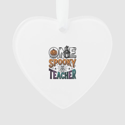 Un design vectoriel Halloween d'un professeur effr (devant)