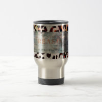 Un désordre de tasse de café de voyage de raison