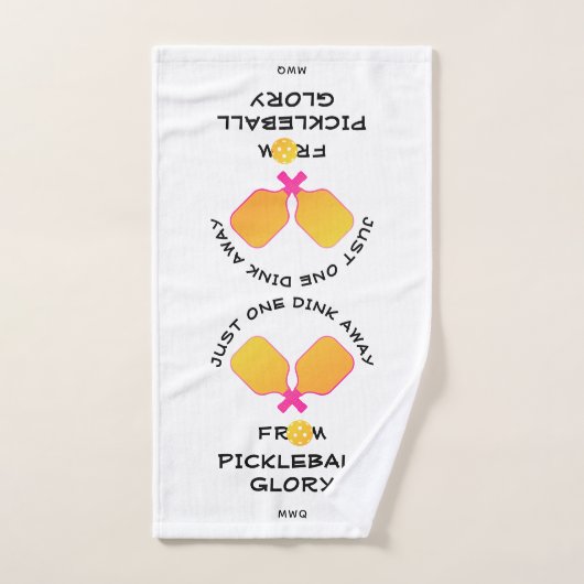 UN DINK LOIN DE LA GLOIRE Pickleball (Serviette à main)