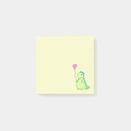 Un dinosaurio en mi post-it® notes (Voorkant)