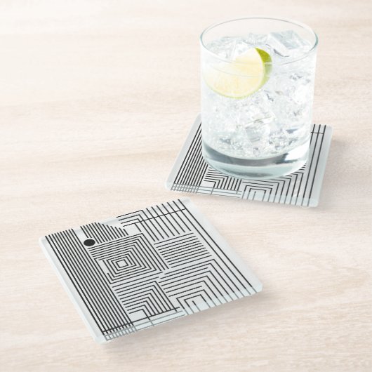 Un Distinto (Día) Glazen Onderzetter (Schuin)