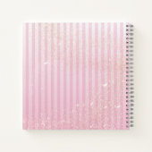 Un doux Tini One Coquette Baby shower livre d'hôte (Dos)