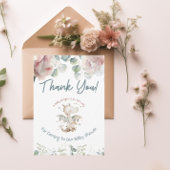 Un Dragon Bébé est sur le chemin Baby shower Merci