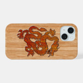 Un dragon oriental en bambou (Verso Horizontal)