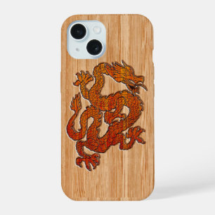 Un dragon oriental en bambou