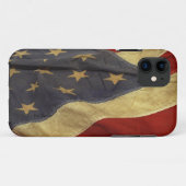 Un drapeau américain Coque personnel iPhone 5 (Dos (Horizontal))