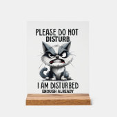 Un drôle de sarcasme perturbe l'art du mot chat (Recto)