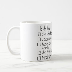 Un d'une sorte - tasse sèche faire liste