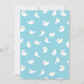 UN EFFRAYANT Invitation Garçon Moderne et Mignon (Dos)