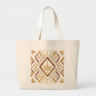 Un élégant sac fourre-tout en toile naturelle prés