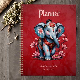 Un éléphant majestueux à la japonaise traditionnel