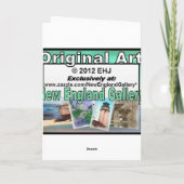 Un endroit pour reposer la carte de voeux de (Dos)