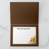 Un énorme tournesol de Merci (Intérieur)