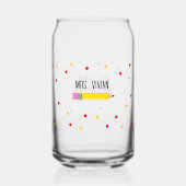 Un enseignant peut verre cadeau pour enseignant (Verso)