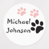 Un ensemble de étiquettes bébé, étiquette, pour fi (Design 2)