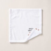 Un Ensemble De Serviettes De Biscuits (Gant de toilette)