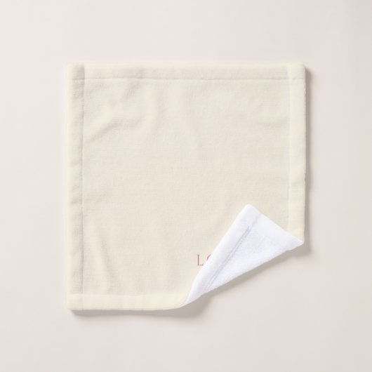 Un Ensemble De Serviettes En Latte (Gant de toilette)