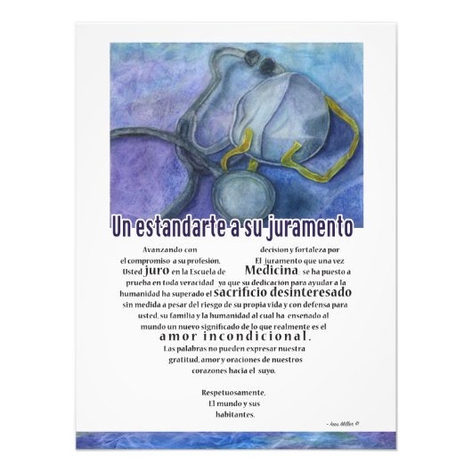 Un estandarte a su juramento Espagnol Poster du Do (Devant)