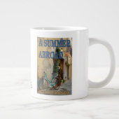 "Un été à l'étranger" Mug de café géant (Droite)