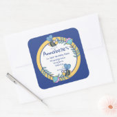 Un Étiquette de miel Carré sans vie (Enveloppe)