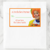Un Étiquette Freilichen Purim (Sac)