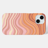 Un étui de téléphone avec des couleurs de coucher (Verso (horizontal))