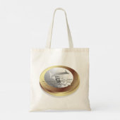 Un euro Sac fourre-tout pièce (Dos)