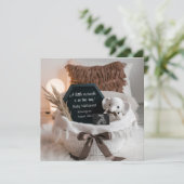 Un faire-part de grossesse sans rapport entre les  (Debout devant)