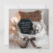 Un faire-part de grossesse sans rapport entre les  (Devant)