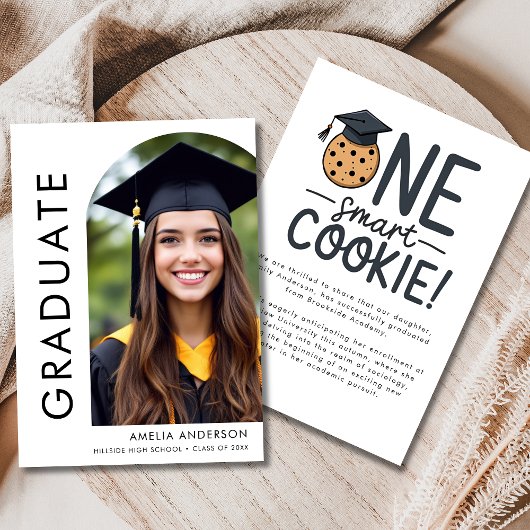 Un Faire-part de photo Smart Cookie
