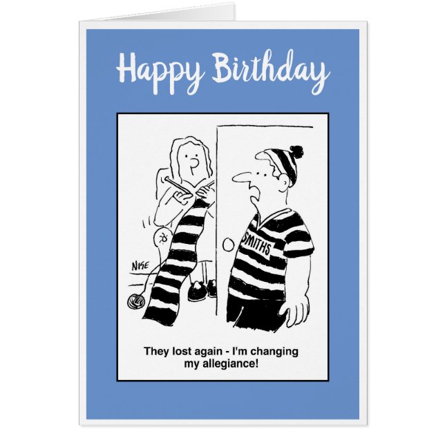 Un fan de football veut changer d'allégeance (Devant)