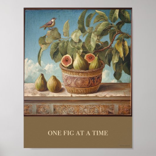 Un Fig À La Fois Affiche (Devant)