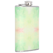 Un flacon avec un design à l'aquarelle pastel (Droite)
