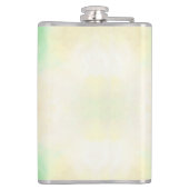 Un flacon avec un design à l'aquarelle pastel (Dos)