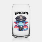 Un flic de dragon saluant ! (Recto)