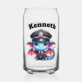 Un flic de dragon saluant ! (Verso)