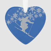 Un flocon de neige de Noël au Colorado (devant)