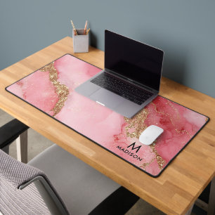 Un fond en marbre rose luxueux