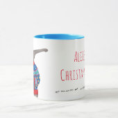 Un fourmi dans une tasse à sauter de Noël (Centre)