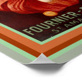 Un Fournier-Demars Affiche 12 x 16 (Coin)