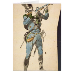 Un fusilier des Jaegers autrichiens